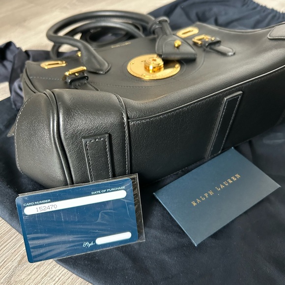 Ralph Lauren Signature Classic Handbag - Picture 6 of 7